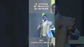 Thumbnail: Le système de privilège du royaume ❗️- Rév. Espérance Mbakadi #esperancembakadi