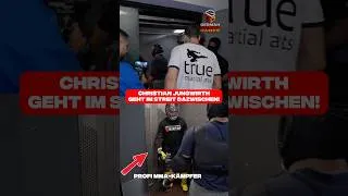 Thumbnail: Profi-MMA-Kämpfer Christian Jungwirth wird auf engstem Raum in einen Streit verwickelt