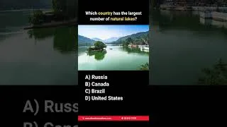 Thumbnail: 🌎🏞️ Do You Know Which Country Has the Largest Number of Natural Lakes? 🤔
