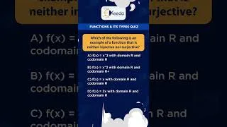 Thumbnail: Functions & its types - Discrete Mathematics - Quiz 3