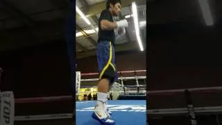 Thumbnail: LIGERO ENTRENAMIENTO DE MANNY PACQUIAO.