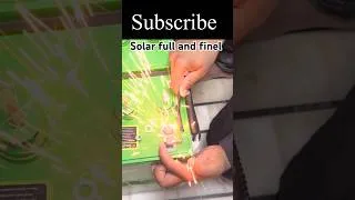 Thumbnail: All in one of grid, Solar wiring and installation ￼#shorts #short #solar @electricsciencetrickshort