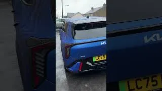 Thumbnail: The #kia #ev4 is here on the test fleet. Anything you’d like to ask!?