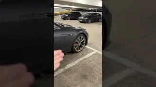 Thumbnail: The #Tesla Model S is a big car for UK car parks! - #michelin #teslamodels