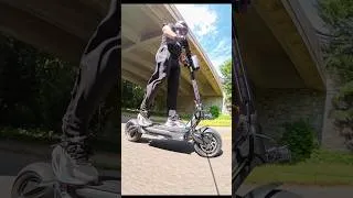Thumbnail: New Budget 6000W Electric Scooter Range test #shorts #ebike #bikelife #escooter #Scooter #speed #ev