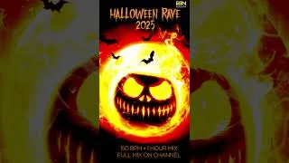 Thumbnail: HALLOWEEN RAVE 2025 👻 | 150 BPM HARD TECHNO | FULL 1H MIX OUT NOW