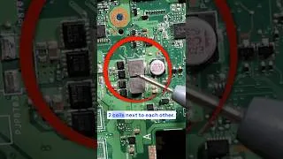 Thumbnail: Identify 3V/5V Circuit like a Pro - Laptop Motherboard Repair #shorts #motherboardrepair