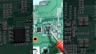 Thumbnail: 🔥 Why Are Ceramic Capacitors Placed Around ICs?# #motherboardrepair #shorts