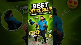 Thumbnail: Green Soul Jupiter Pro 2026 |  Best Ergonomic Office Chair for Work | Best Chair For Long Sitting
