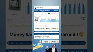 Thumbnail: Smart Energy Monitoring by Eleics Design | #internetofthings #iiot #smartenergy