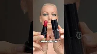Thumbnail: Make Any Red Lipstick Burgundy with This Color Theory Trick #redlipstick #colortheory #colormixing