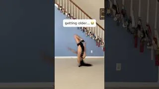 Thumbnail: Retrying the viral trend from 2020 #gymnastics