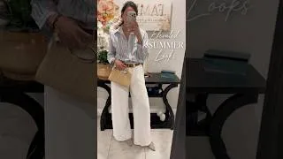 Thumbnail: Summer elevated looks I’m wearing on repeat. LTK link in description