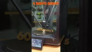 Thumbnail: Delta Printer Goes Brrrrrr! #3dprinting