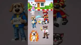 Thumbnail: Guess what Talking Tom is on duty