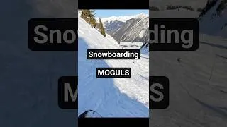 Thumbnail: Snowboarding moguls - Boix-Vives, Courchevel
