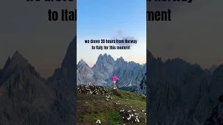 Thumbnail: best sunset in the Dolomites