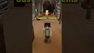 Thumbnail: How to get Custom Totems in Minecraft Bedrock Edition