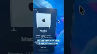Thumbnail: i love macos tahoe on intel #apple #macpro