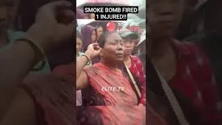 Thumbnail: Porompat DC Complex Gate ta Ema khei tanthoknaba hotnabda Security forcees na Smoke Bomb kapkhre