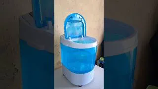 Thumbnail: weekly laundry with mini washing machine