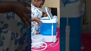 Thumbnail: Unboxing my mini washing machine. Living in the village