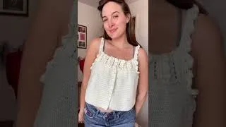 Thumbnail: This top 🙂‍↕️🙂‍↕️🙂‍↕️ #crochet