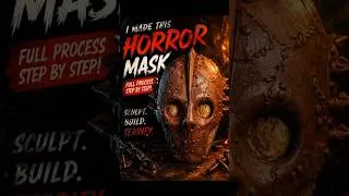 Thumbnail: I Sculpted a TERRIFYING Horror Mask From Clay 👹