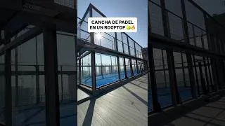 Thumbnail: CANCHA EN PISO 20 😮‍💨 #padel #santiagodechile