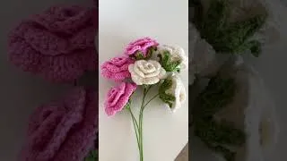 Thumbnail: Crochet THESE in 30 minutes! 🌹 #crochet #crochettutorial #crochetpattern