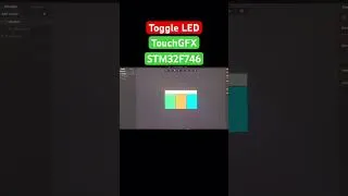 Thumbnail: TouchGFX Toggle Led project #touchgfx #stm32f746