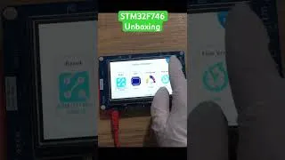 Thumbnail: STM32F746 Unboxing ! development board for hardware UI applications. #stm32f746 #stm32f7