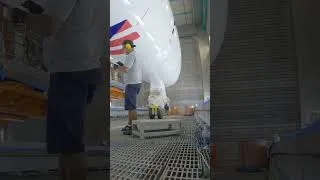 Thumbnail: LATAM’s first E195-E2 went through our state-of-the-art paint shop