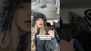 Thumbnail: day 2 moving across the country 💋🧚🫶🏼 #travel #moving #vlog