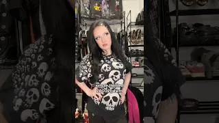 Thumbnail: thrifted GDWM 🩶 #2000s #y2k #lowrise #edhardy #thrifted