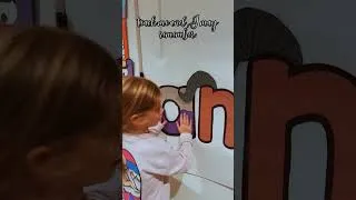 Thumbnail: Hands on approach makes a huge difference in phonics. Word Family Anchor Chart! #homeschooling