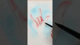 Thumbnail: World Watercolor Month Day 2: LANGUAGE