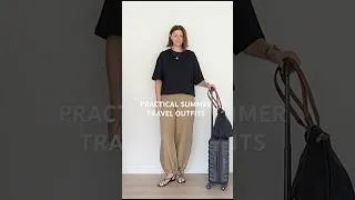 Thumbnail: Practical & Comfortable Summer Travel Outfits ✈️