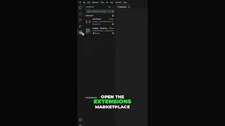 Thumbnail: Use ChatGPT Directly in VS Code: EASY Tutorial! #shorts