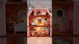 Thumbnail: hobbymaxxing at its finest 😌🩷 including building a pink dollhouse from @Rolife_official 🎀✨