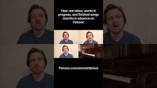 Thumbnail: #originalmusic #choir #singersongwriter #music #vocals Patreon.com/emmettlafave