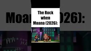 Thumbnail: Moana 2026 Reactions #meme #disney #moana #therock #dwanejohnson #edit