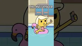 Thumbnail: Which Pool Persona? 💦 #emojitown #shorts