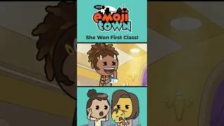 Thumbnail: Flying: More Stressful Than It Looks... #emojitown #shorts