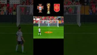 Thumbnail: Portugal 🇵🇹 vs Spain 🇪🇸 Fifa world cup final penalty shootout #football #portugal #spain #wc26