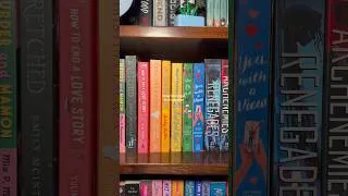 Thumbnail: Sue me, I like rainbow bookshelves! #booktube
