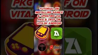 Thumbnail: Tutorial on Installing Games & Updating via PKG & zRIF on Vita3K Android #vita3k #vita3kandroid #pkg