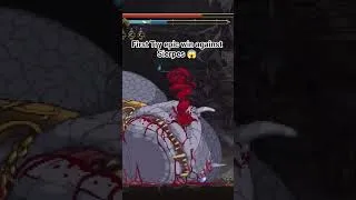 Thumbnail: An epic win at an epic boss fight🐍😤 #gaming #blasphemous #sierpes