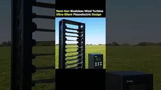 Thumbnail: Next-Gen Bladeless Wind Turbine – Ultra-Silent Piezoelectric Design