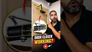 Thumbnail: Door Closer Kaise Kaam Karta Hai? 🤯 Hydraulic Door Closer Working Explained | Engineering Secrets